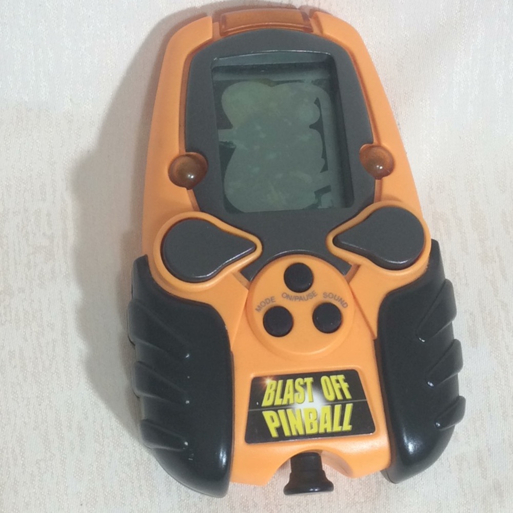 Radio Shack Blast Off Pinball handheld electronic game